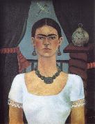 Frida Kahlo Self-Portrait Time files oil painting on canvas